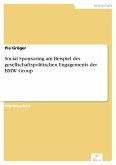 Social Sponsoring am Beispiel des gesellschaftspolitischen Engagements der BMW Group (eBook, PDF)