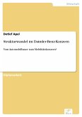 Strukturwandel im Daimler-Benz-Konzern (eBook, PDF)