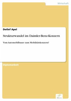 Strukturwandel im Daimler-Benz-Konzern (eBook, PDF) - Apel, Detlef