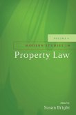 Modern Studies in Property Law - Volume 6 (eBook, PDF)