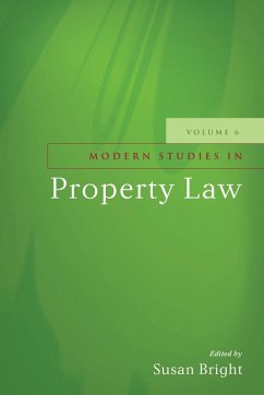 Modern Studies in Property Law - Volume 6 (eBook, PDF)