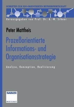 Prozeßorientierte Informations- und Organisationsstrategie - Mattheis, Peter