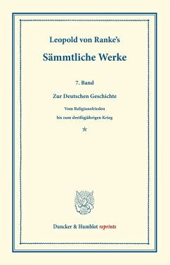 Sämmtliche Werke. - Ranke, Leopold von