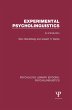 Experimental Psycholinguistics (PLE:... - Bild 1