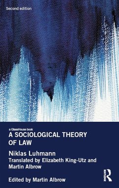 Cover A Sociological Theory of Law (eBook, ePUB)