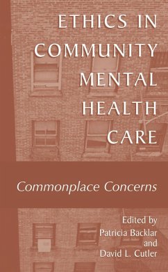 Cover Ethics in Community Mental Health Care