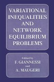 Variational Inequalities and Network Equilibrium Problems Variational Inequalities and Network Equilibrium Problems