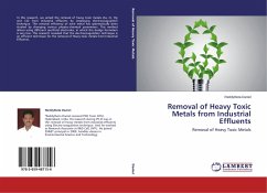 Removal of Heavy Toxic Metals from Industrial Effluents - Daniel, Reddythota
