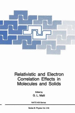 Relativistic and Electron Correlation Effects in Molecules and Solids