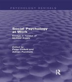 Social Psychology at Work (Psychology Revivals) (eBook, PDF)