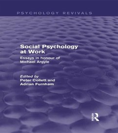 Social Psychology at Work (eBook, PDF)