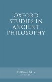 Oxford Studies in Ancient Philosophy, Volume 44 (eBook, PDF)