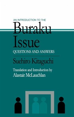 An Introduction to the Buraku Issue (eBook, PDF) - Kitaguchi, Suehiro; Mclauchlan, Alastair
