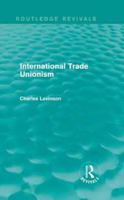 Cover International Trade Unionism (Routledge Revivals) (eBook, PDF)