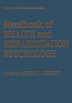 Handbook of Health and Rehabilitation Psychology