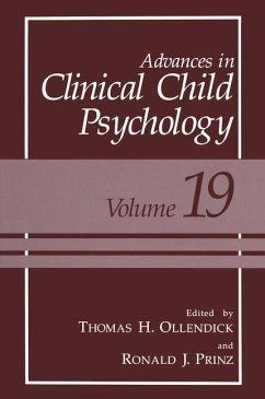 Advances in Clinical Child Psychology