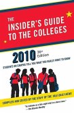 The Insider's Guide to the Colleges, 2010 (eBook, ePUB)