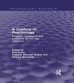 A Century of Psychology (Psychology Revivals) (eBook, ePUB)