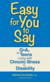 Easy for You to Say (eBook, ePUB)