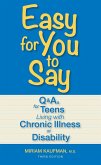 Easy for You to Say (eBook, ePUB) Easy for You to Say (eBook, ePUB)