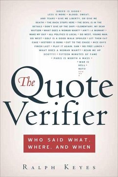 Cover The Quote Verifier (eBook, ePUB)