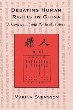 Debating Human Rights in China (eBook, ePUB) - Svensson, Marina