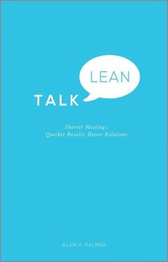 Talk Lean (eBook, ePUB) - Palmer, Alan