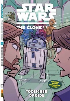 Tödliche Droide / Star Wars - The Clone Wars (Comic zur TV-Serie) Bd.14 - Etherington, Robin;Hoskin, Rik;Defalco, Tom