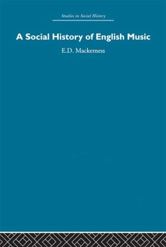 Cover A Social History of English Music (eBook, ePUB)