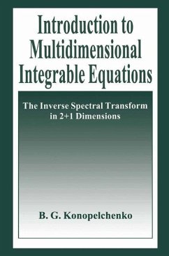 Introduction to Multidimensional Integrable Equations - Konopelchenko, B. G.