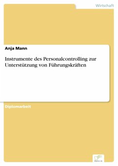 Instrumente des Personalcontrolling zur Unterstützung von Führungskräften (eBook, PDF) - Mann, Anja