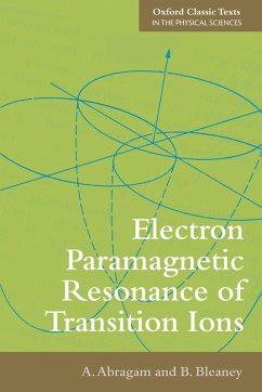 Electron Paramagnetic Resonance of Transition Ions (eBook, PDF) - Abragam, A.; Bleaney, B.