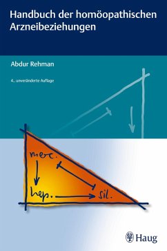 Handbuch der homöopathischen Arzneibeziehungen - Rehman, Abdur