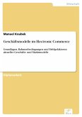 Geschäftsmodelle im Electronic Commerce (eBook, PDF)