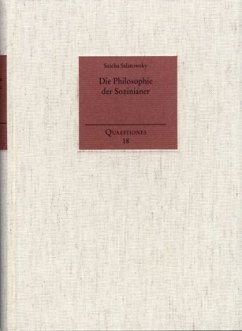 Cover Die Philosophie der Sozinianer