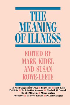 The Meaning of Illness (eBook, PDF) - Auge, Marc; Herzlich, Claudine