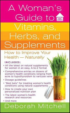 Cover A Woman's Guide to Vitamins, Herbs, and Supplements (eBook, ePUB)