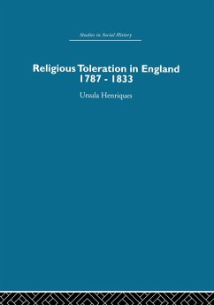 Religious Toleration in England (eBook, PDF) - Henriques, Ursula