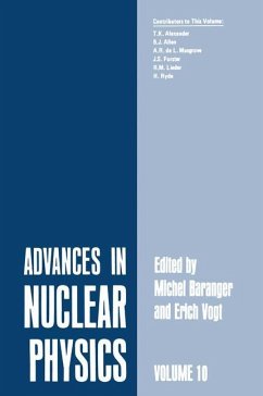 Advances in Nuclear Physics - Vogt, Erich; Baranger, Michel