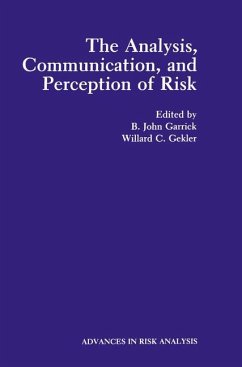 The Analysis, Communication, and Perception of Risk