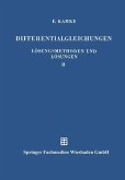 Differentialgleichungen Lösungsmethoden und Lösungen