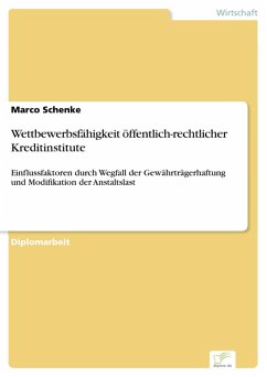 Wettbewerbsfähigkeit öffentlich-rechtlicher Kreditinstitute (eBook, PDF) - Schenke, Marco