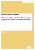 The relationship of the Free Movement of Capital to the other Fundamental Freedoms (eBook, PDF)
