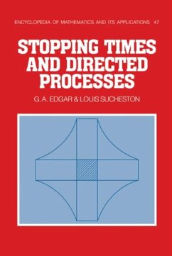 Stopping Times and Directed Processes (eBook, PDF) - Edgar, G. A.