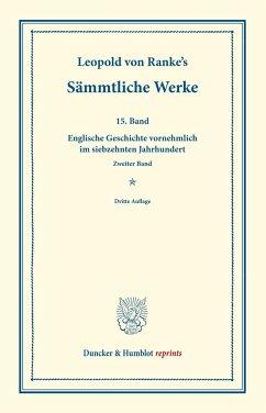 Sämmtliche Werke. - Ranke, Leopold von