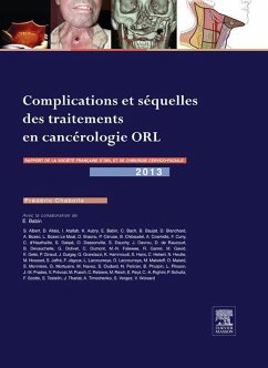 Complications et séquelles des traitements en cancérologie ORL (eBook, ePUB) - Chabolle, Frédéric