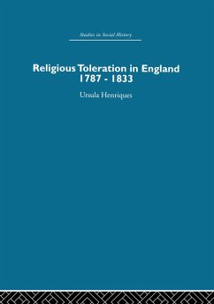 Religious Toleration in England (eBook, ePUB) - Henriques, Ursula
