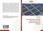 Caractérisation de deux types de modules photovoltaiques au silicium
