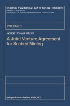 A Joint Venture Agreement for Seabed Mining - Jaenicke, G.