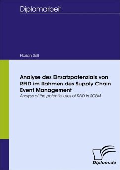 Analyse des Einsatzpotenzials von RFID im Rahmen des Supply Chain Event Management (eBook, PDF) - Sell, Florian